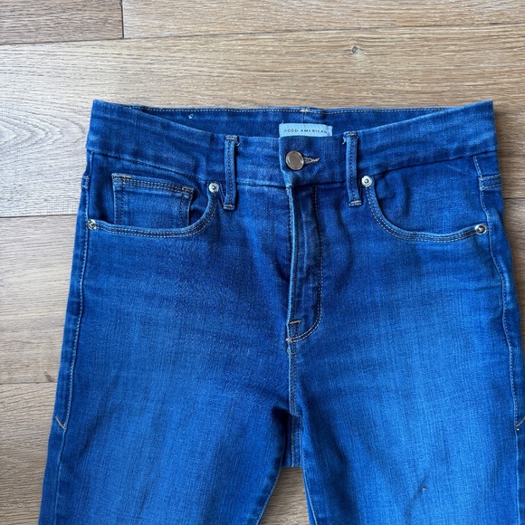 Good American Good Flare Raw Hem size 2/26 - Picture 3 of 6